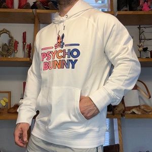 Unisex NWT Psycho Bunny Mall Goth Gradient Streetwear Hoodie
